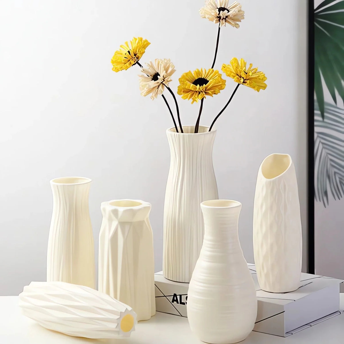ZENVORA® Nordic Vase – Elegante Keramik-Dekovase