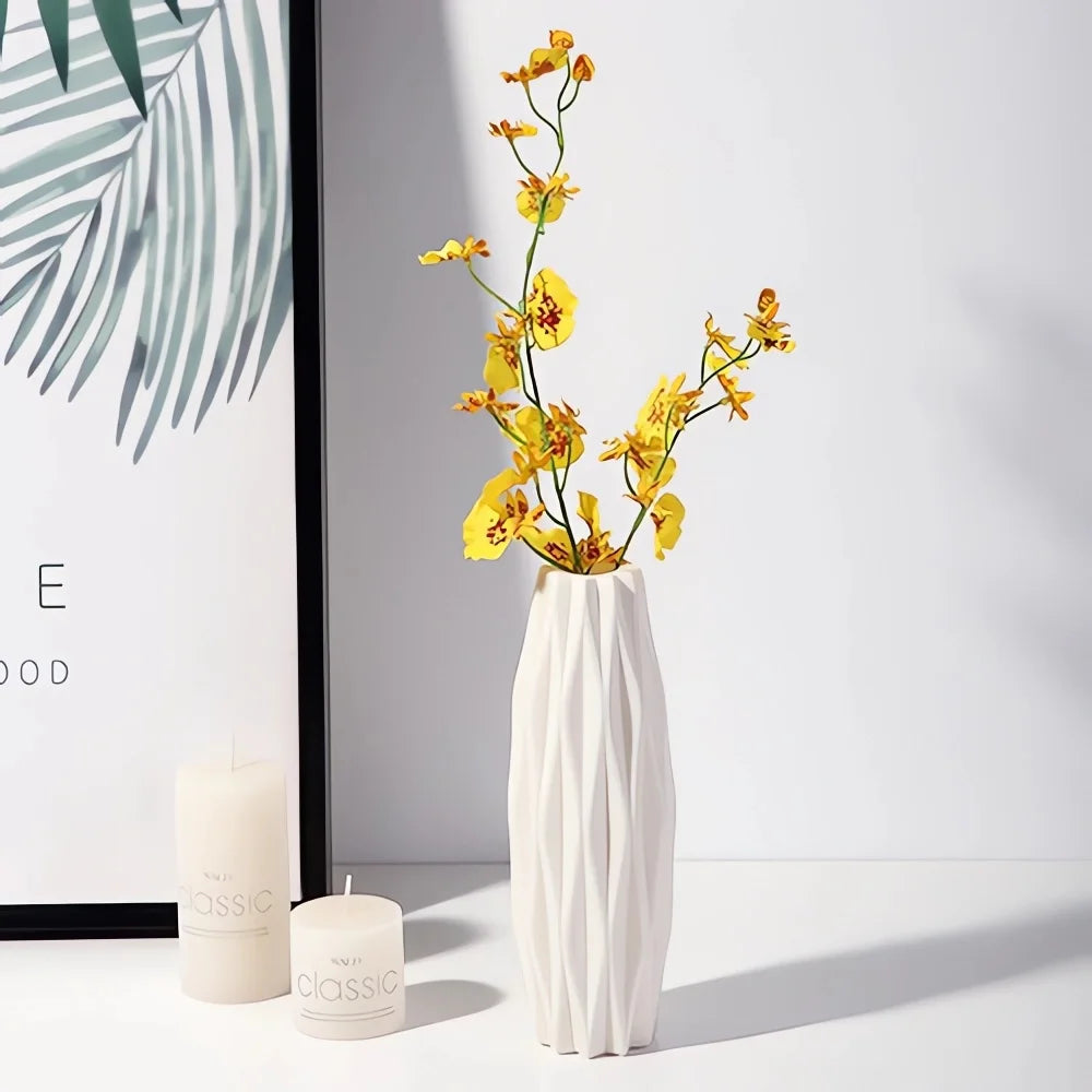 ZENVORA® Nordic Vase – Elegante Keramik-Dekovase