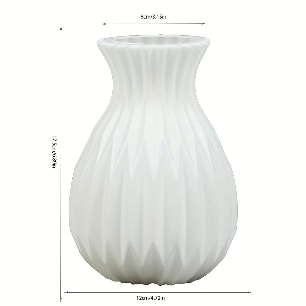 ZENVORA® Wave Vase – Moderne Keramik-Dekovase