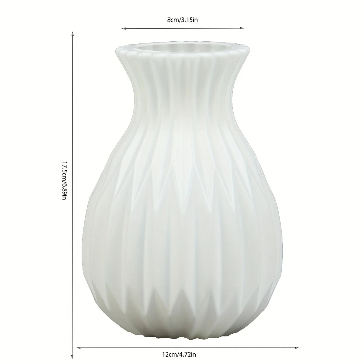 ZENVORA® Wave Vase – Moderne Keramik-Dekovase